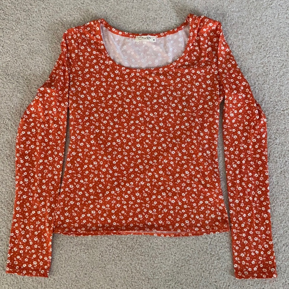 Long Sleeve Floral Shirt